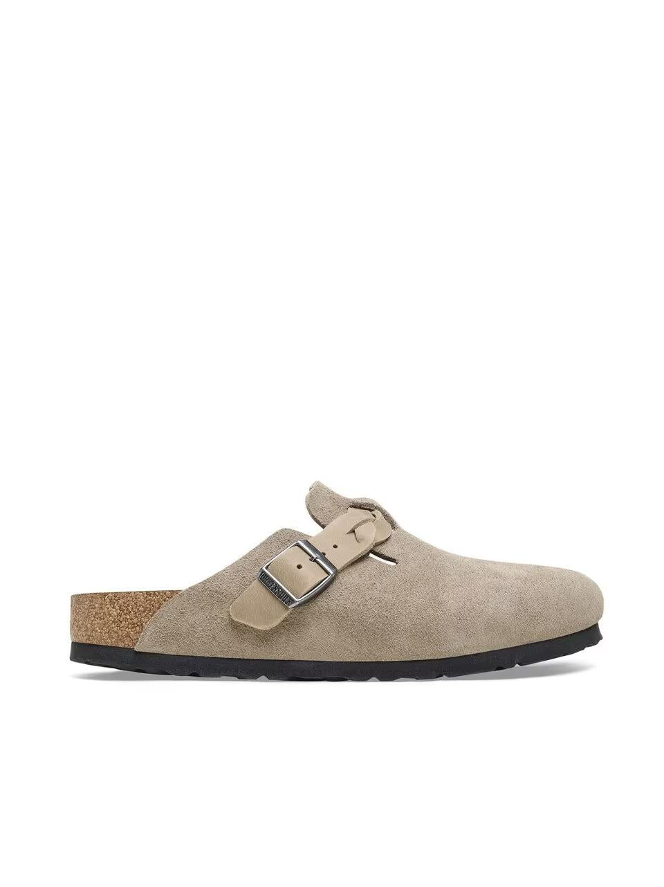 sabot boston treccia BOSTON1026694 TAUPE BIRKENSTOCK 