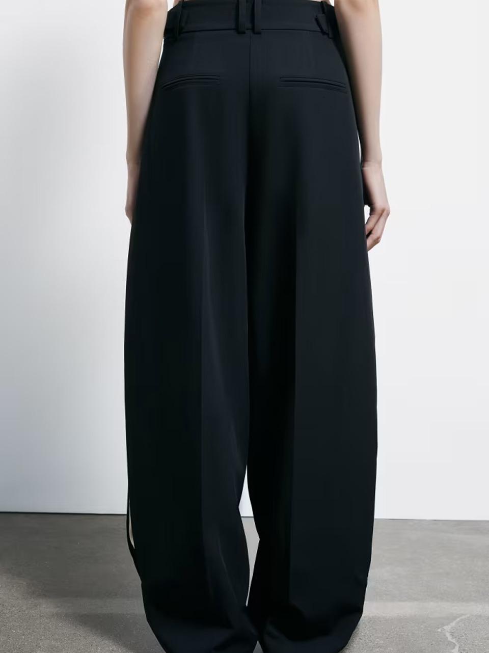 pantalone baloon  inserto 8P0793A498 N Patrizia pepe 