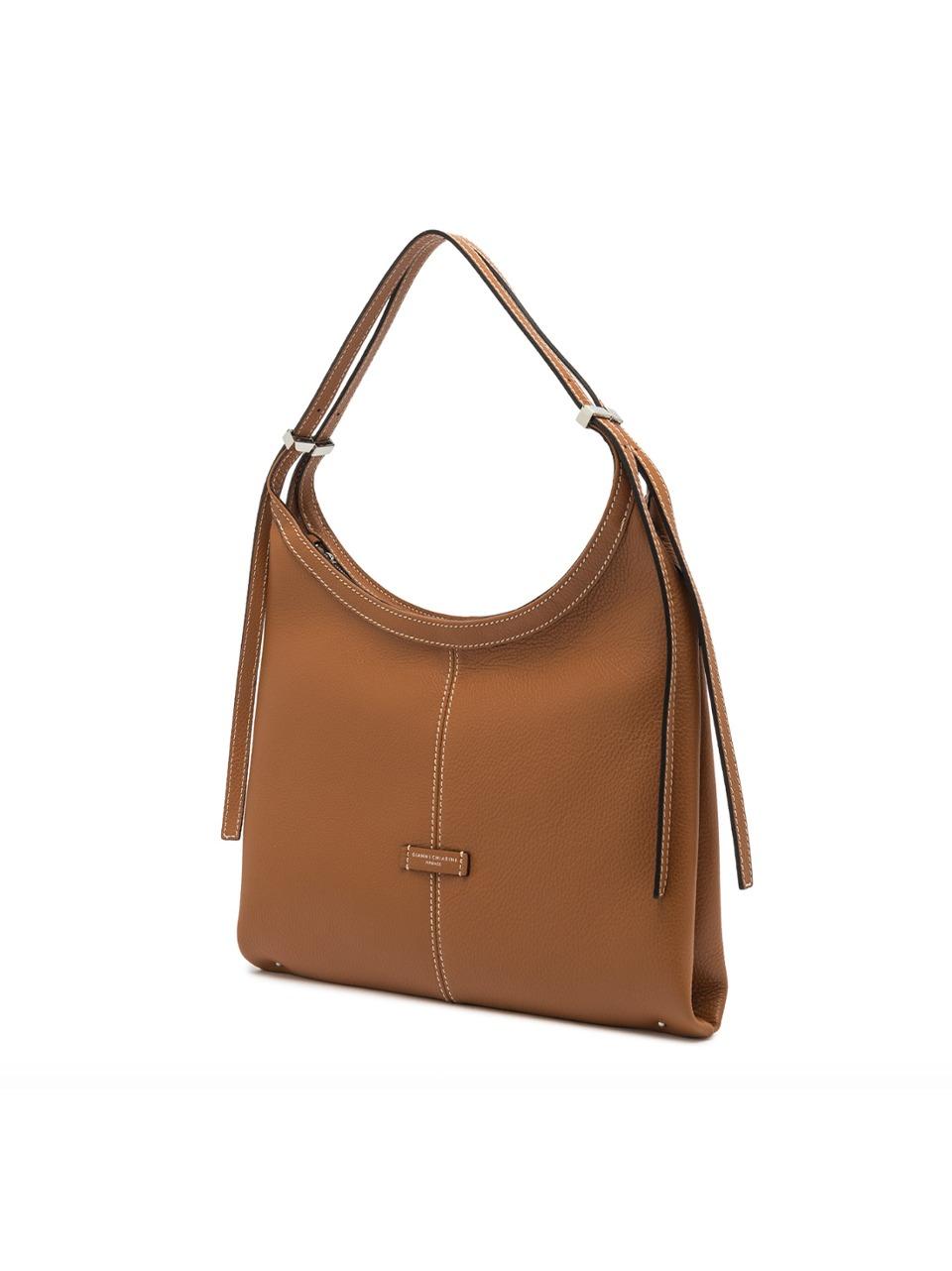 borsa a spalla norma piccola BS11320GRN CARAMELLO GIANNI CHIARINI 