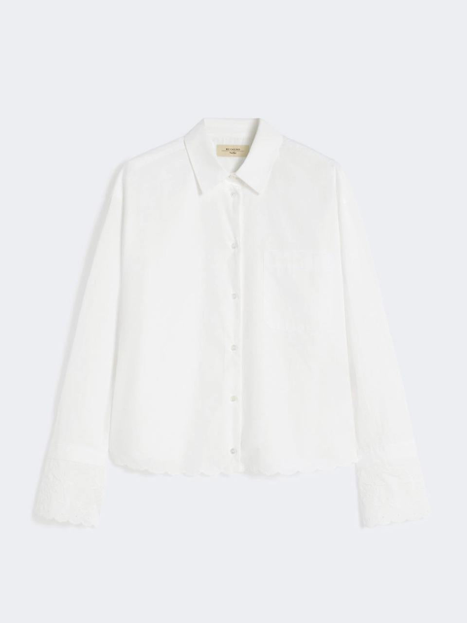 camicia profilo san gallo NEUTRO 01 WEEKEND  by Max Mara 