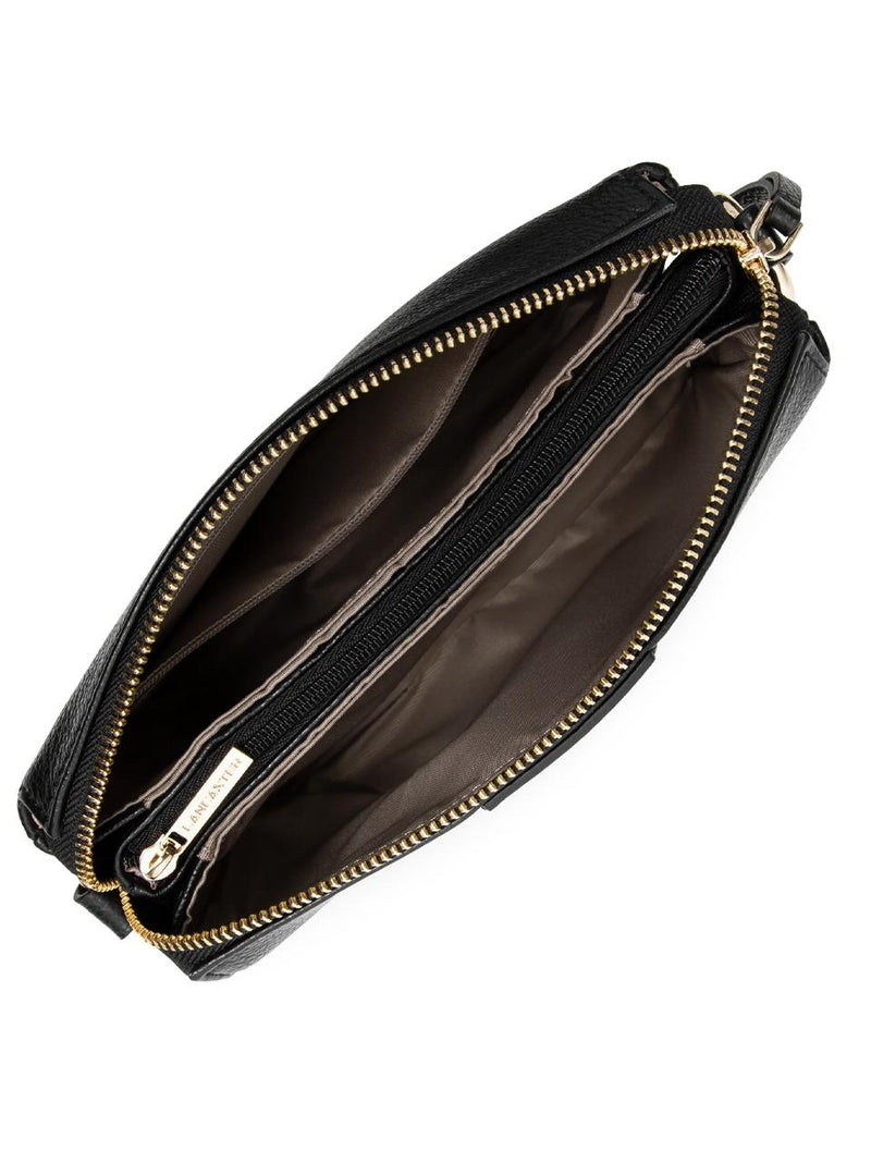 borsa 3 soffietti piccola 529-73 NERO LANCASTER 