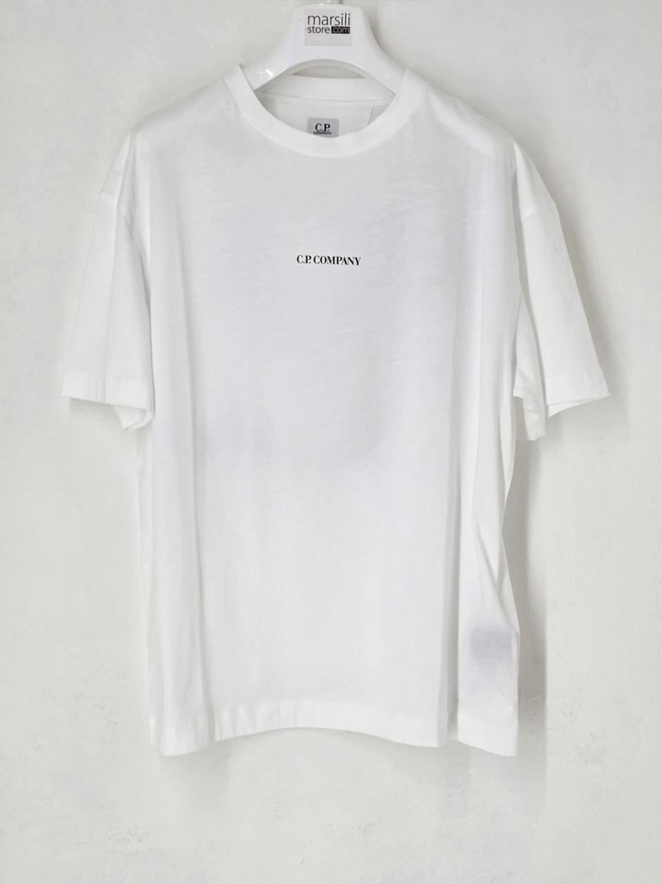 t shirt sigla back 20CMTS087A B C.P COMPANY 