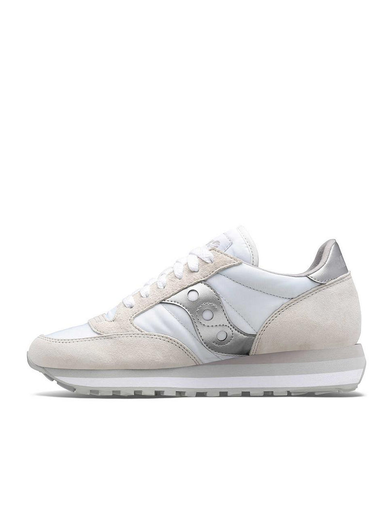 sneakers jazz triple S60530-16 WHITE SILVER SAUCONY 