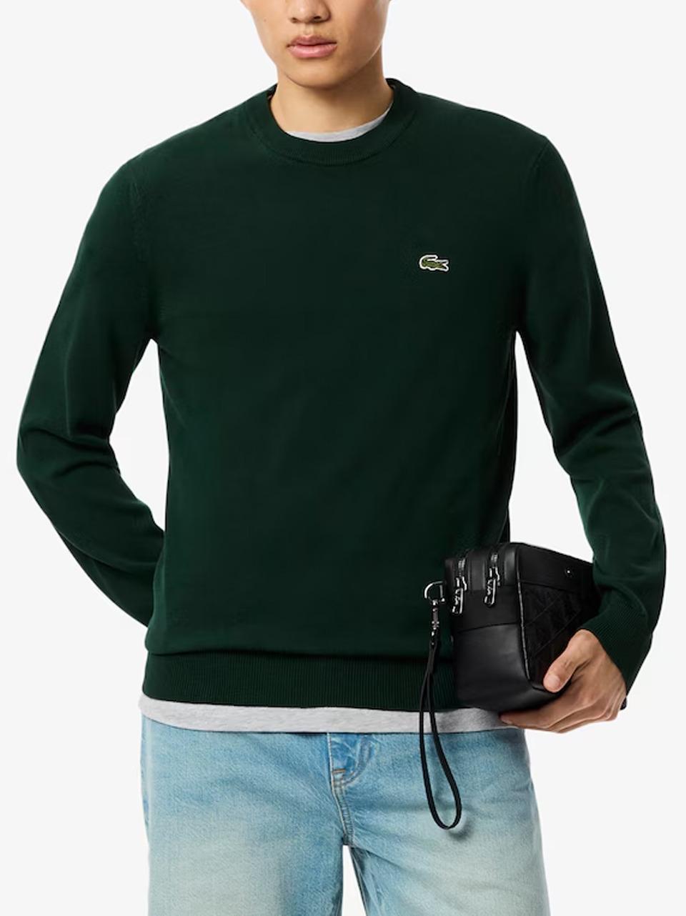 girocollo misto lana AH3225 YZP LACOSTE 