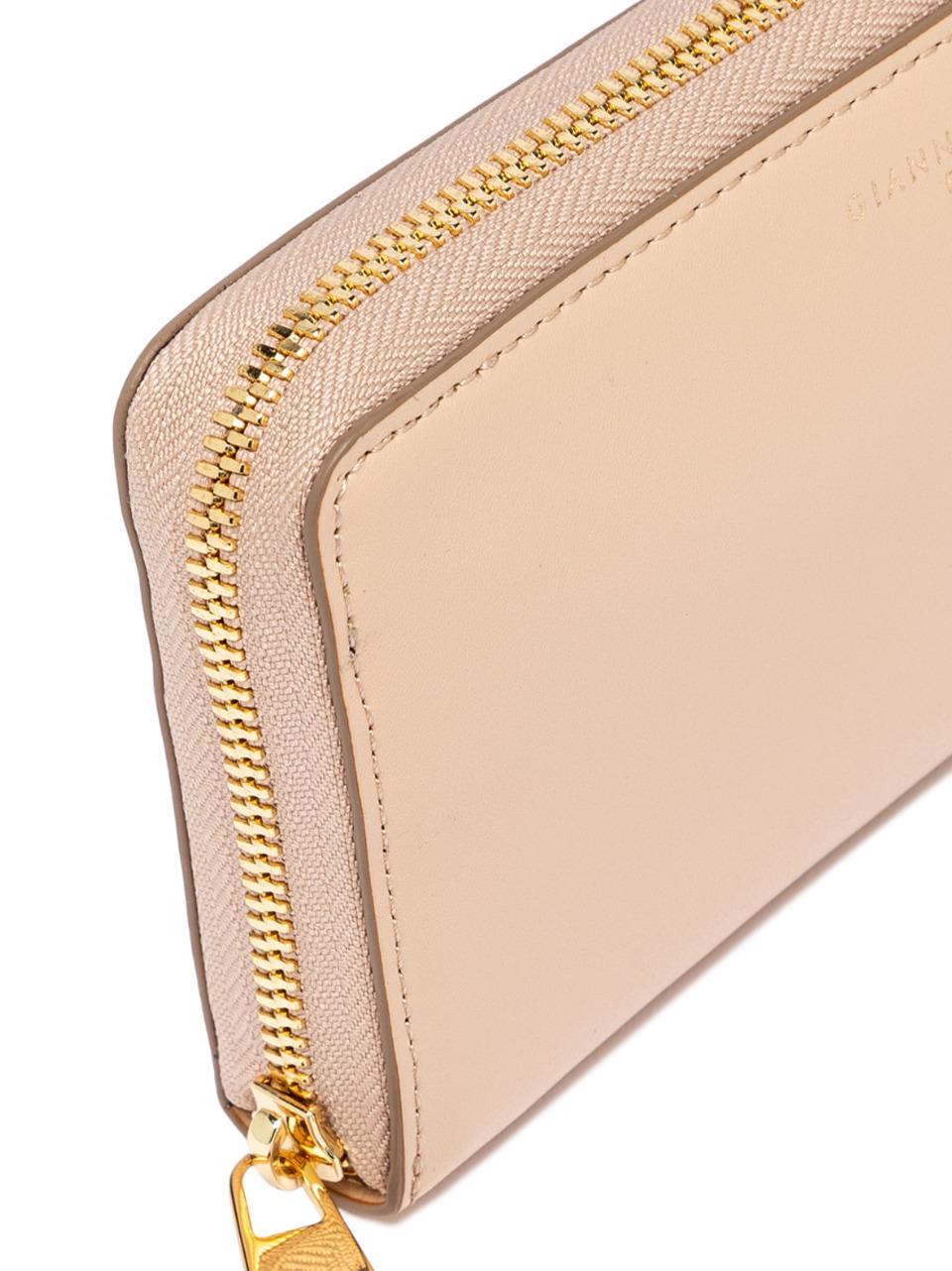 portafogli zip aruud grande PF504C2ALF CREAM GIANNI CHIARINI 