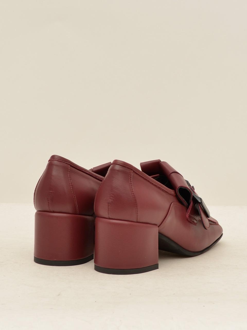 mocassino con frangia 9136 BORDEAUX BRUGLIA 