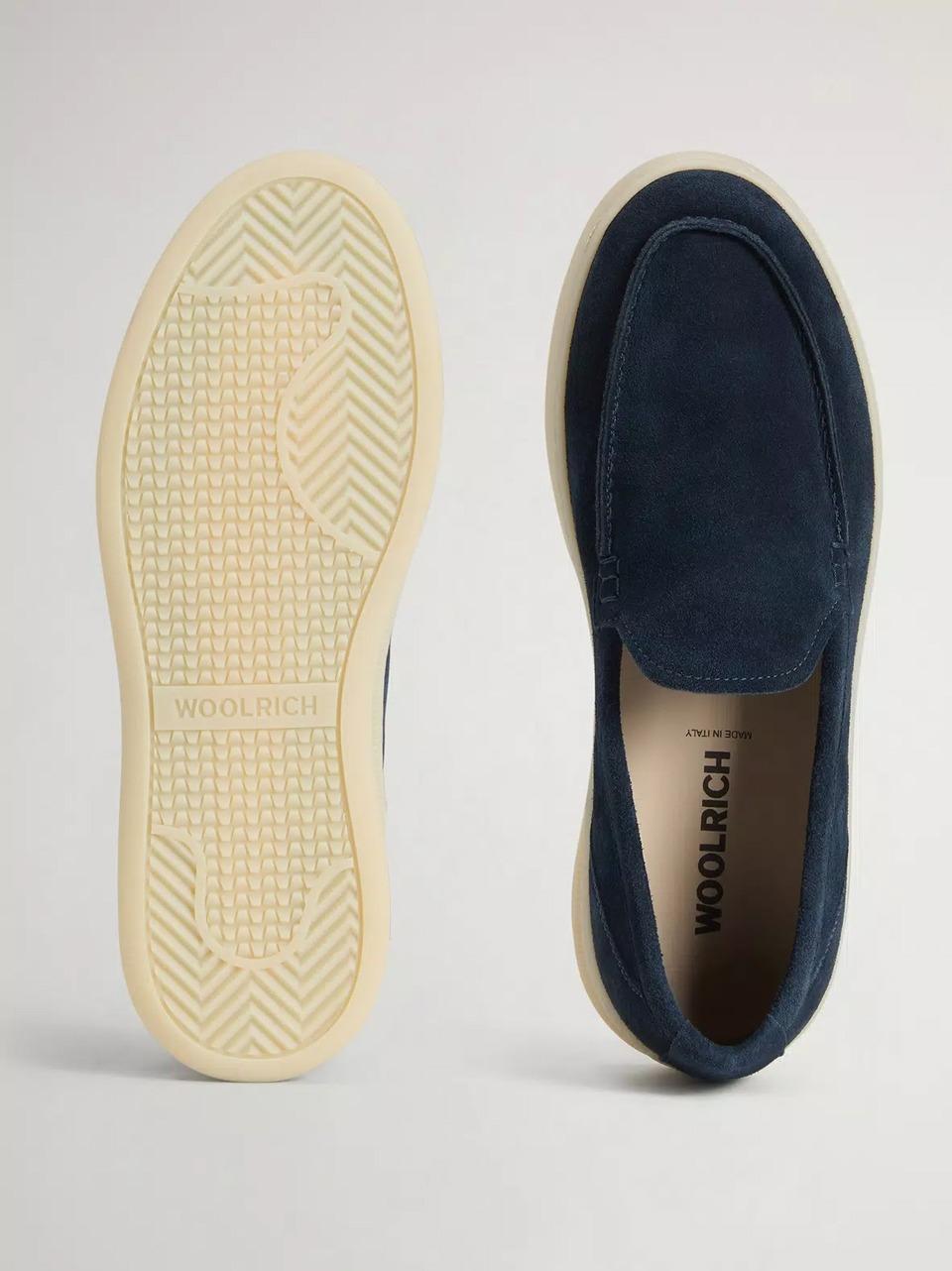 mocassino M261.024.1A0.12 BLU WOOLRICH 