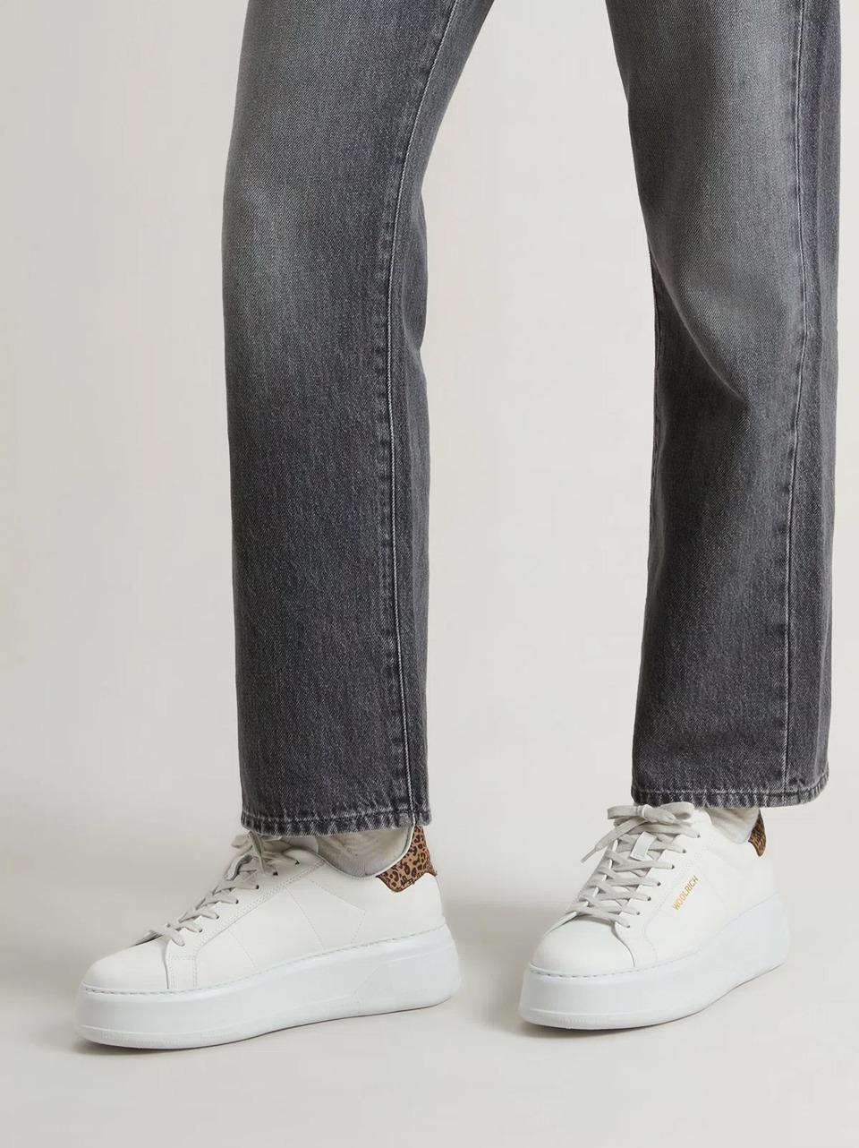 sneakers con banda W252.500 BIANCO WOOLRICH 