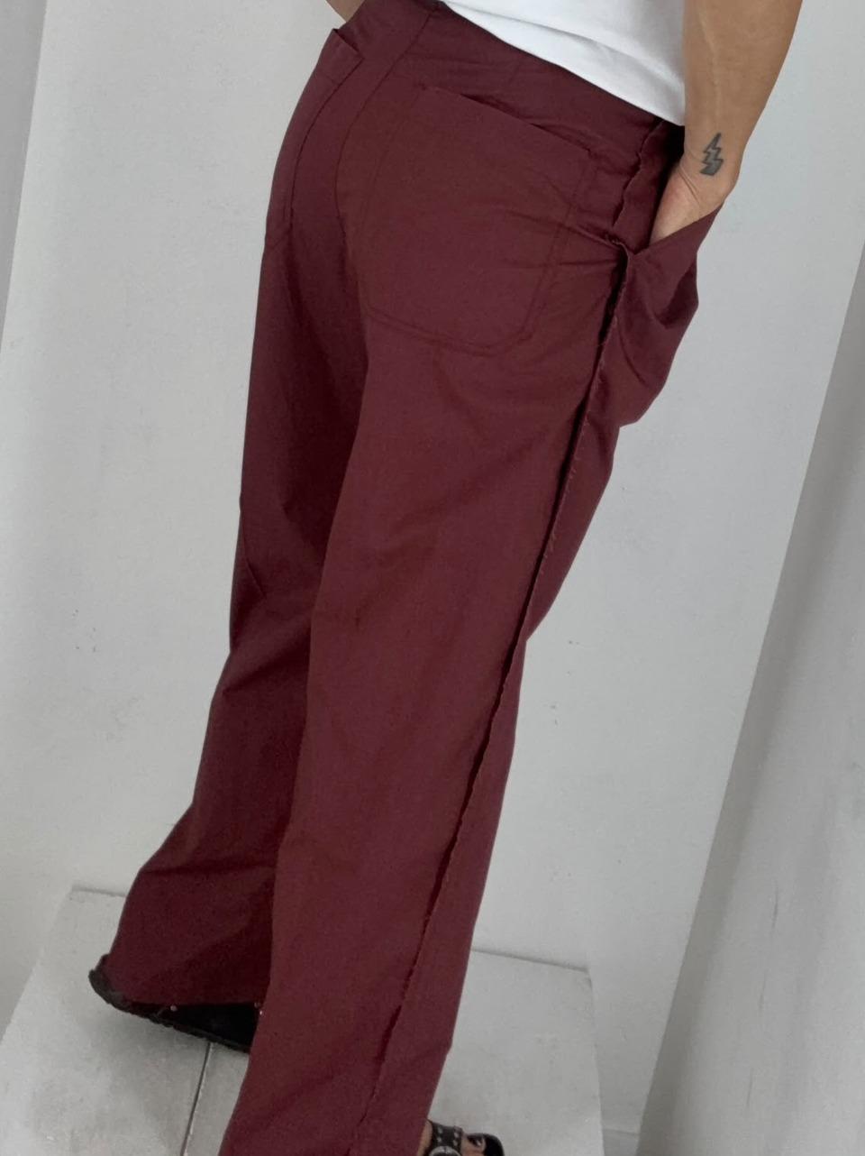 pantalone over popeline GLADIS SANGRIA DEPARTMENT FIVE 