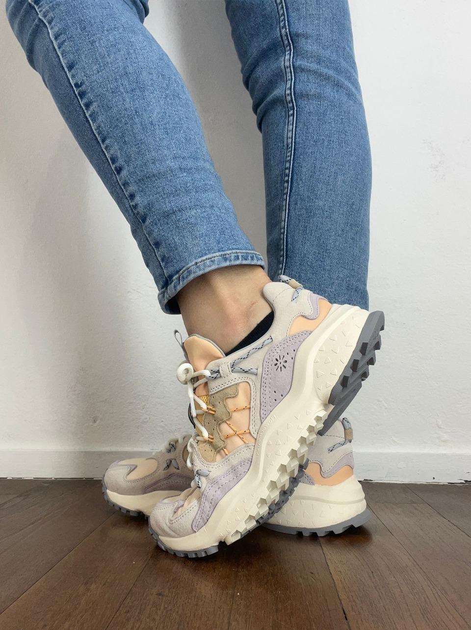 sneakers yamabushi YAMABUSHI1N34 LILLA FLOWER MOUNTAIN 