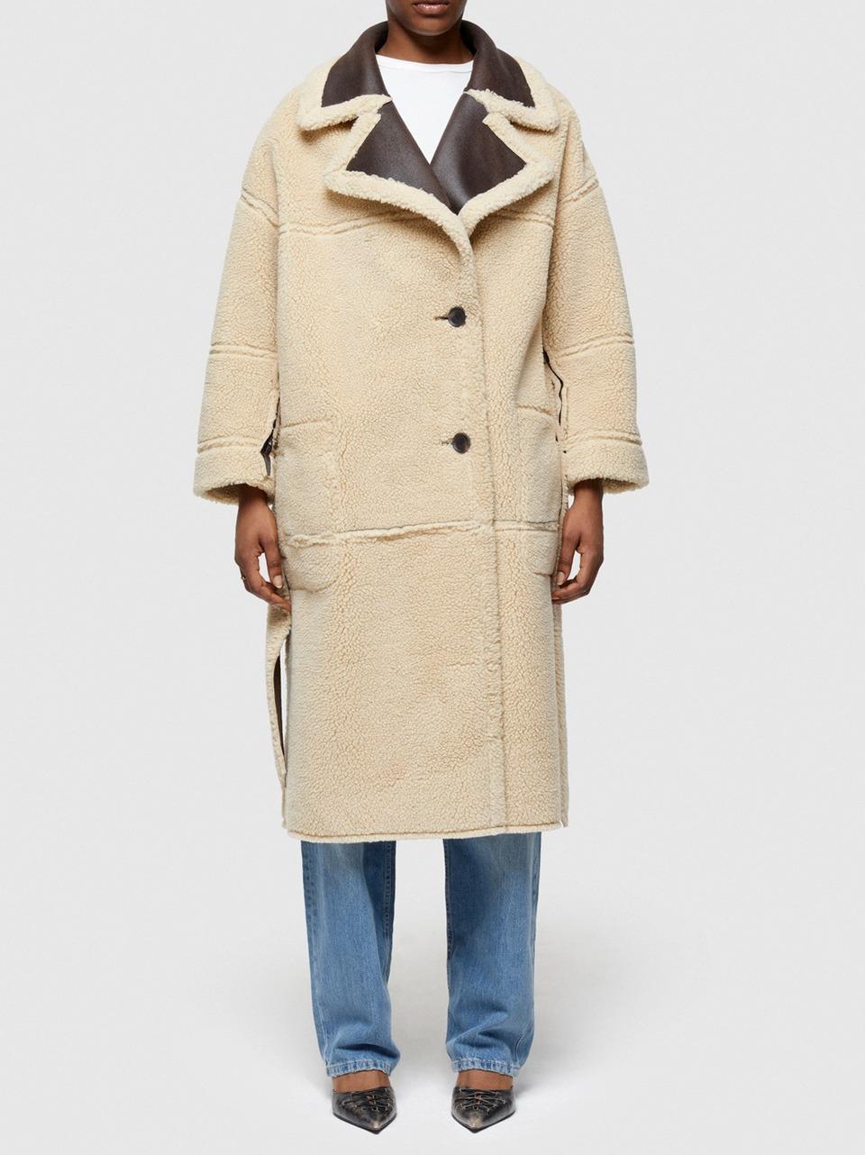 ecoshearling reversibile 9263 6603 oof 