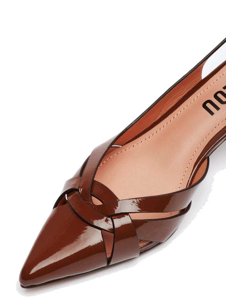 chanel tacco h 40mm 632 MARRONE BIBI LOU 