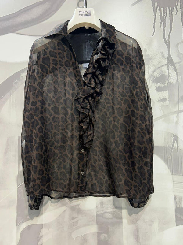 camicia animalier GND7KHB A SELECTED 