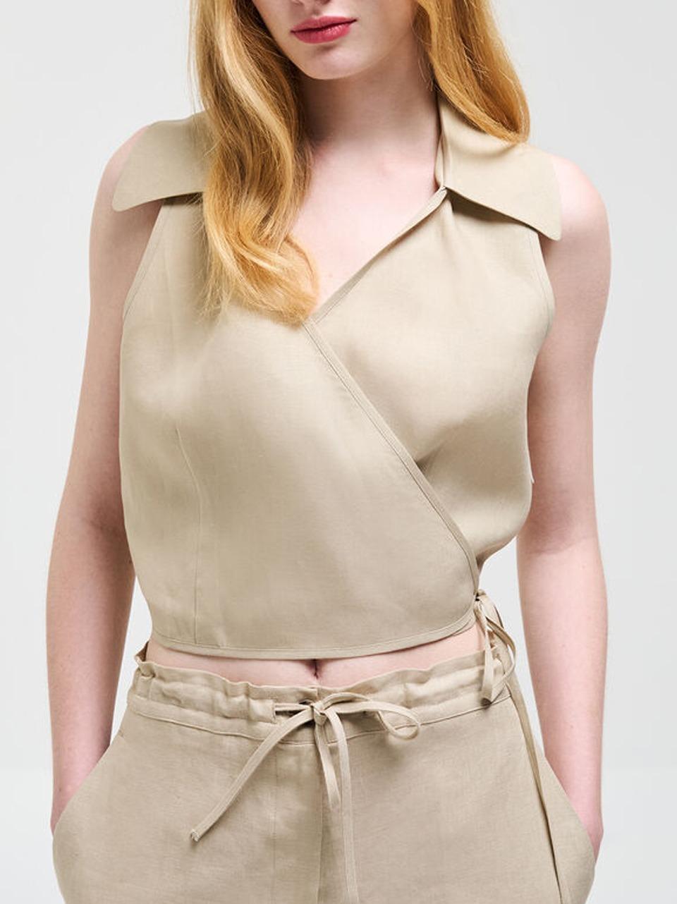 gilet lino 8437 753 COLMAR 