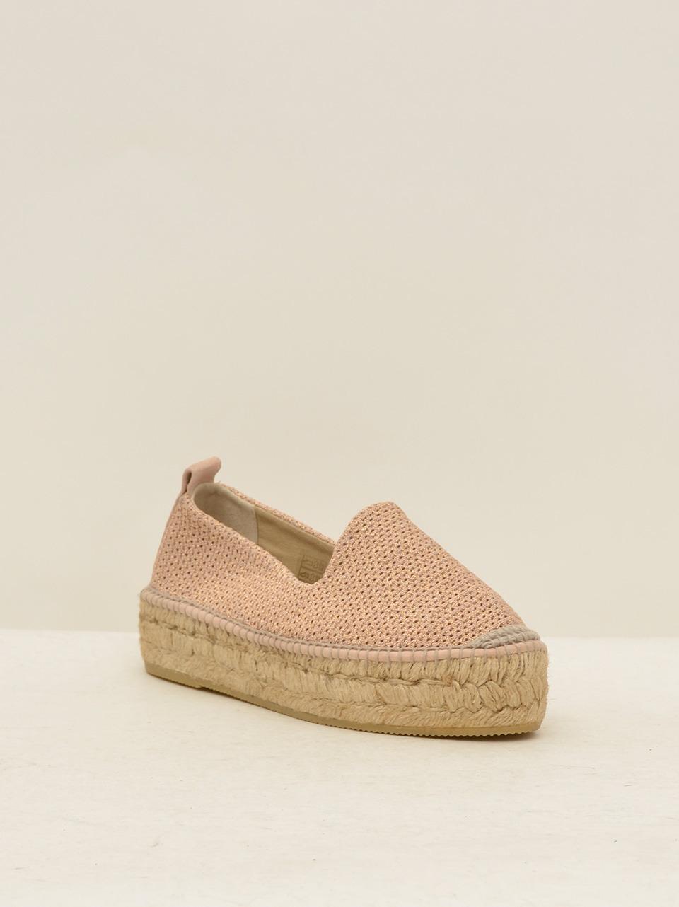 pantofola DOPOKNIT SALMON ESPADRILLAS 