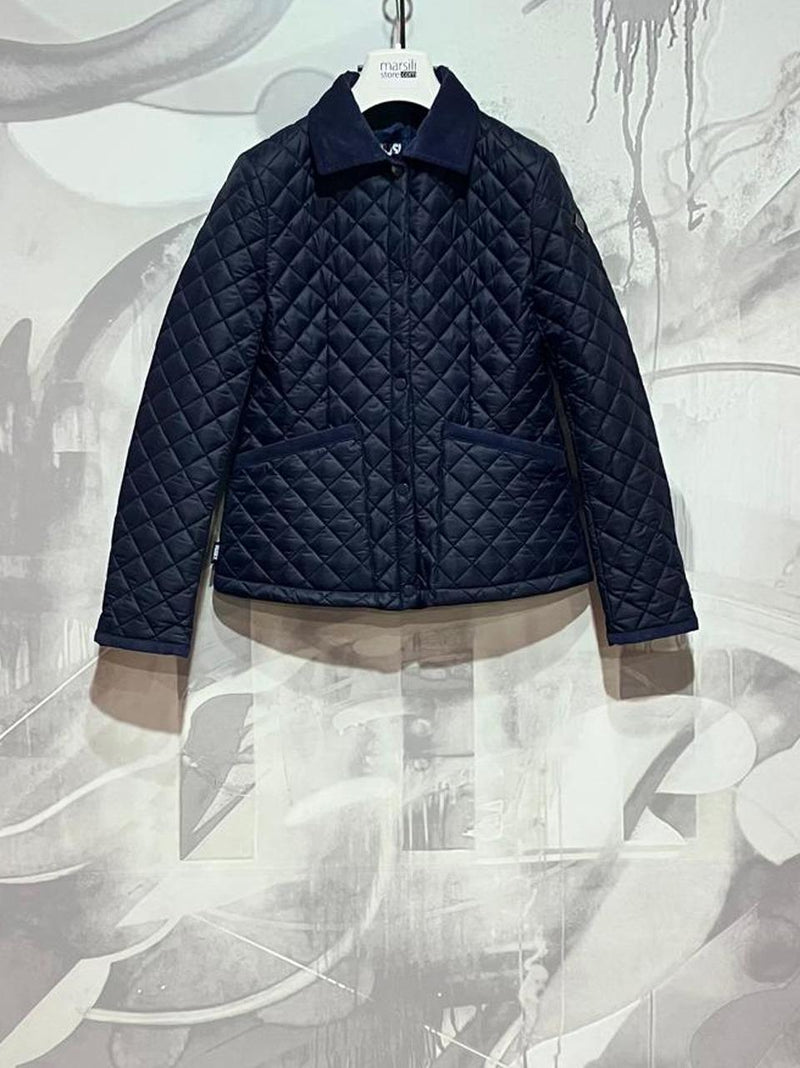 giacca  trapuntato W0029 H0059 NAVY  