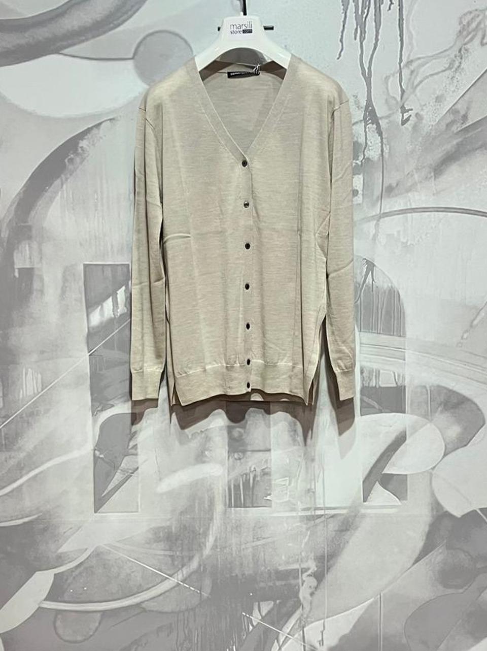cardigan merinos con spacchi COLLEGE B DEPARTMENT FIVE 
