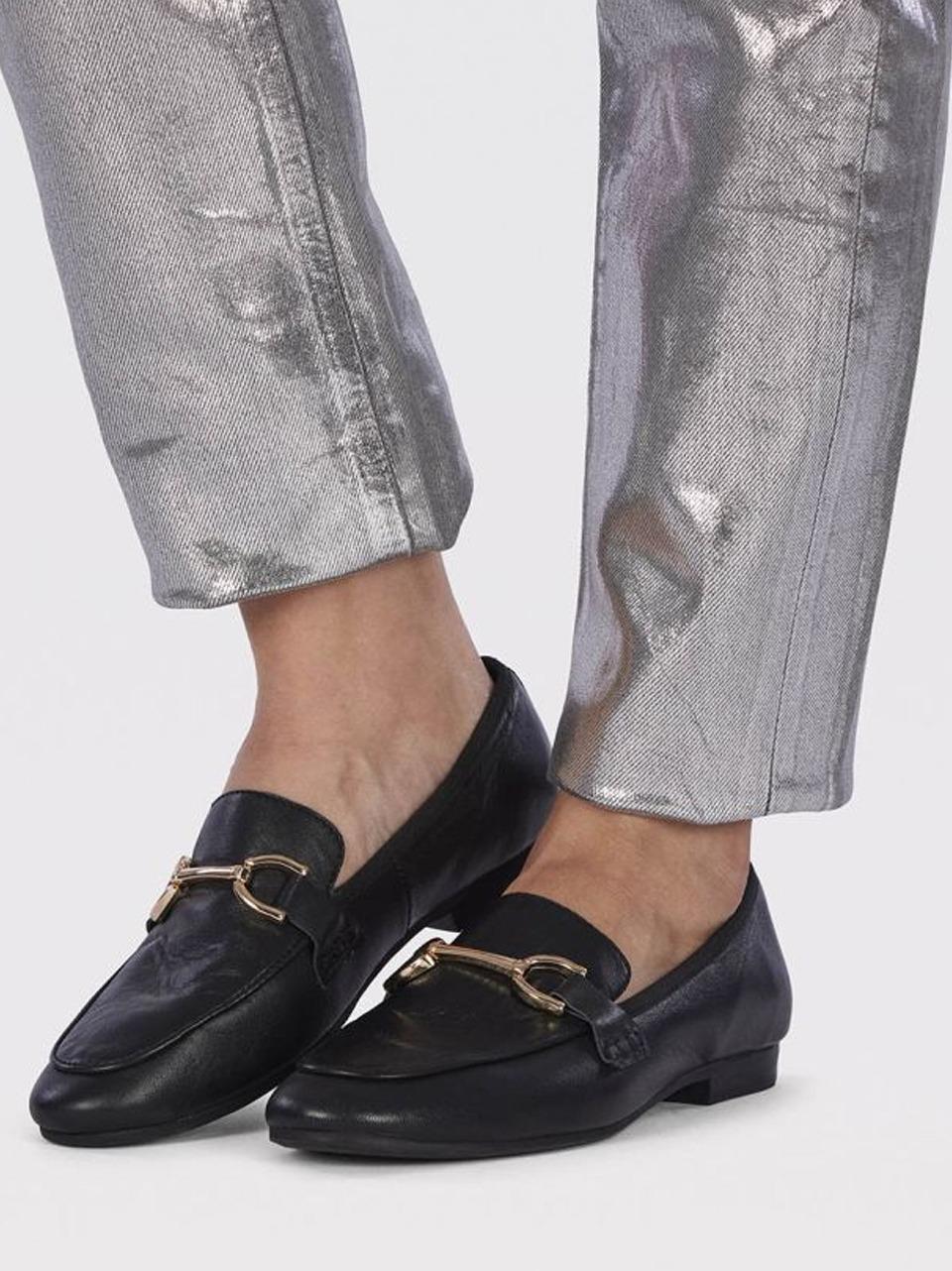 mocassino con accessorio FRAXERN NERO GIOSEPPO 