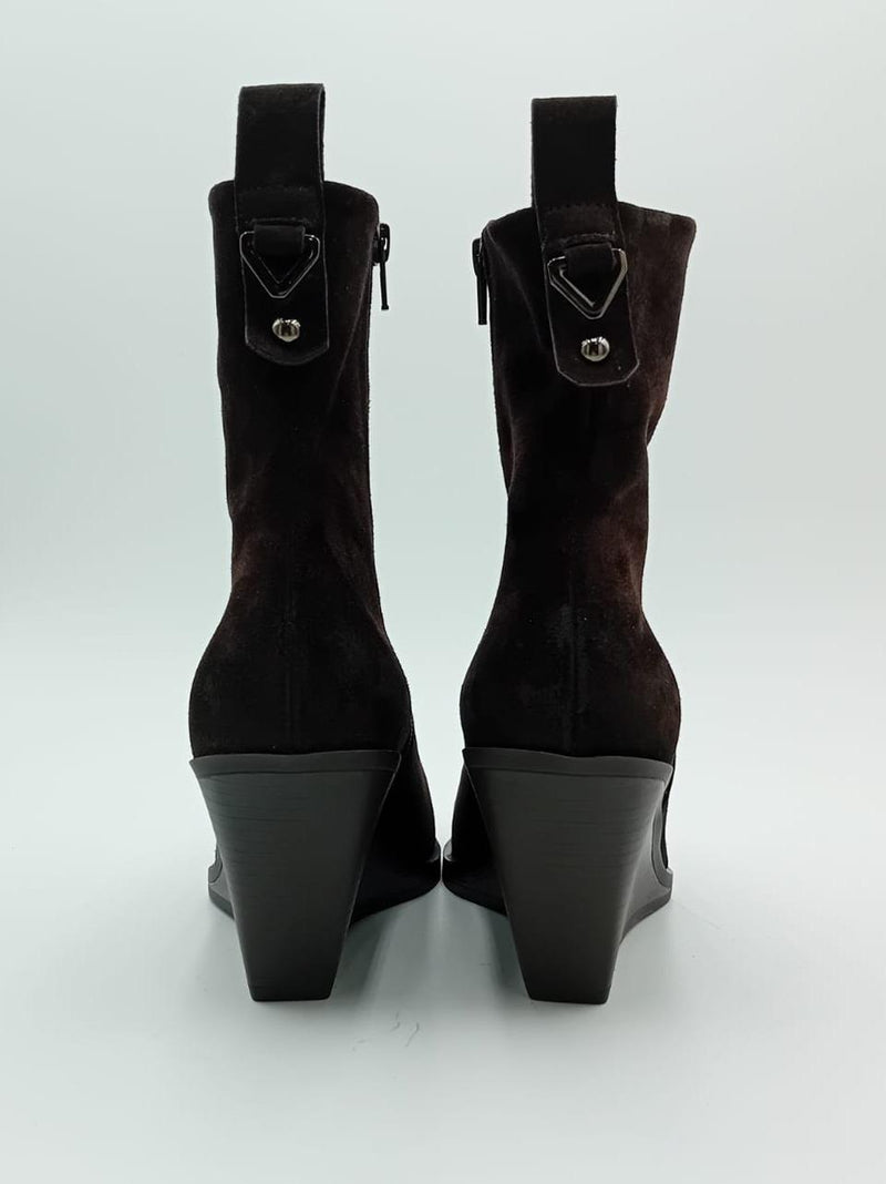 stivaletto con zeppa E4091 TDM ELENA IACHI 
