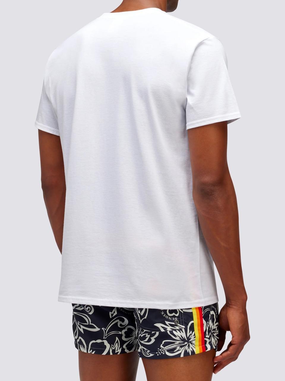 t-shirt stampa surfing M642TEJY300 00600 SUNDEK 