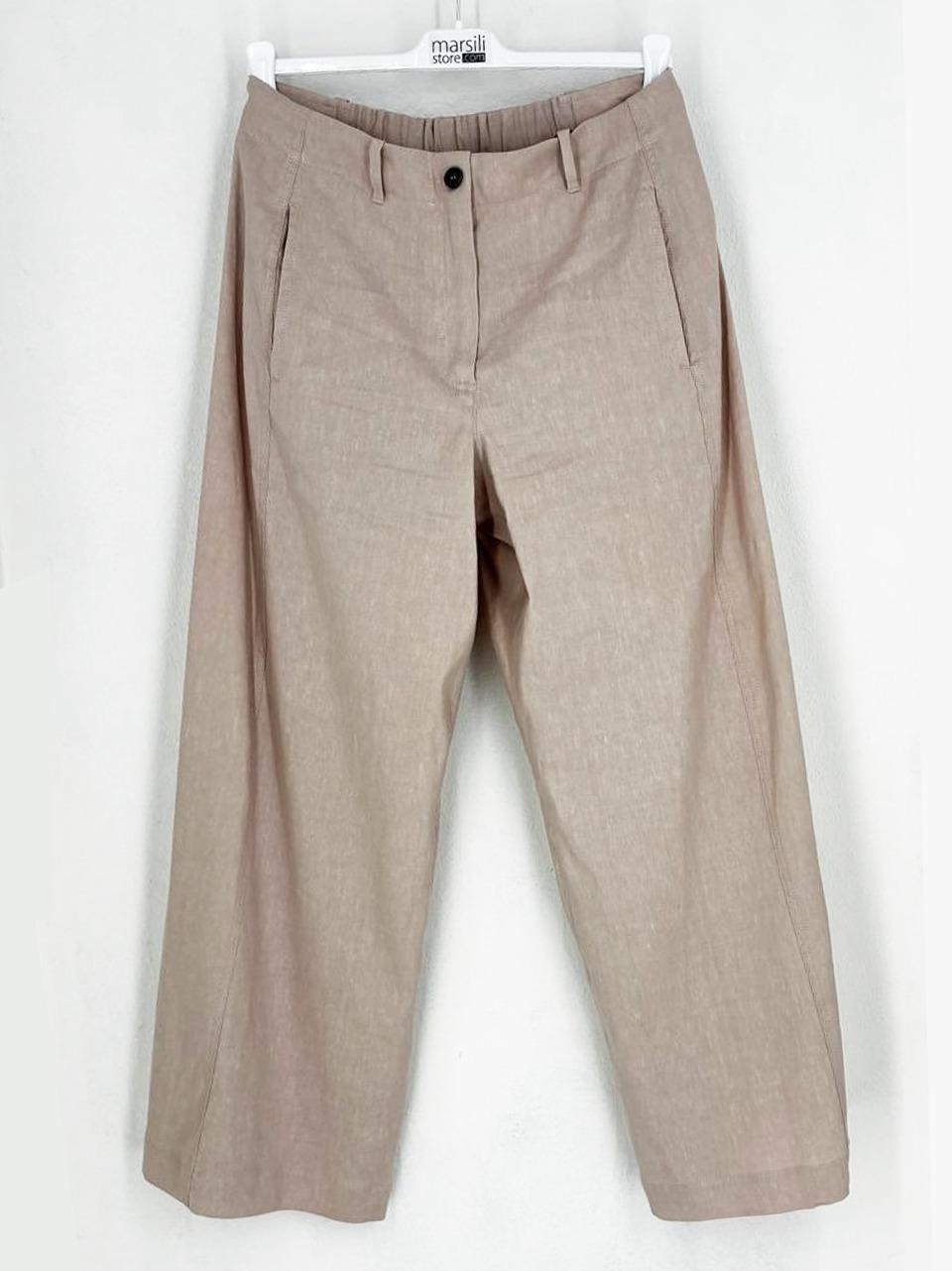 pantalone lino cotone vtg P1401T 32006 572 SEVENTY 
