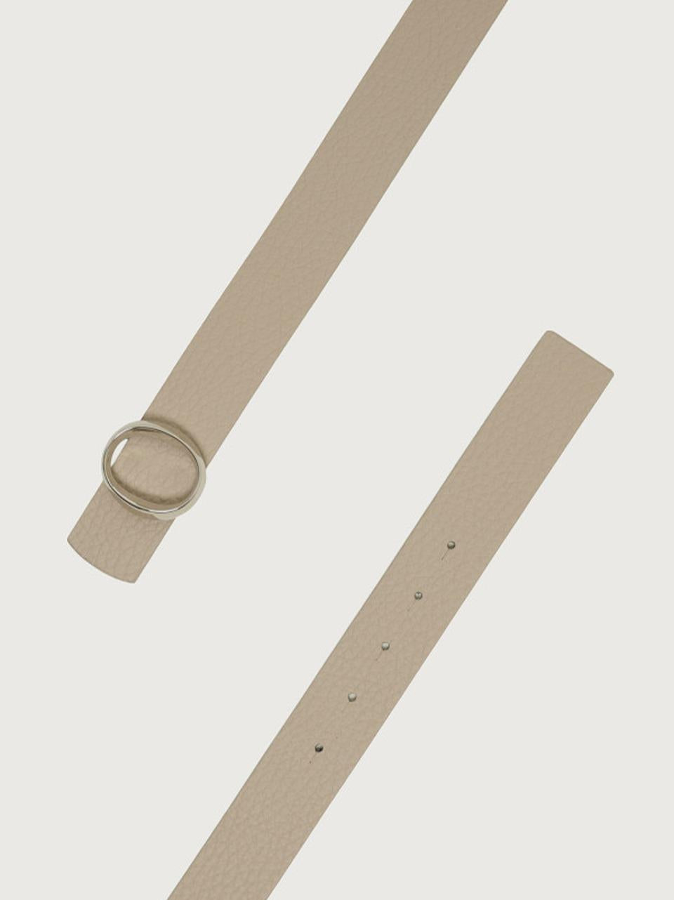 cintura  o reversibile in soft h 3,5cm D10419 SABBIA ORCIANI 