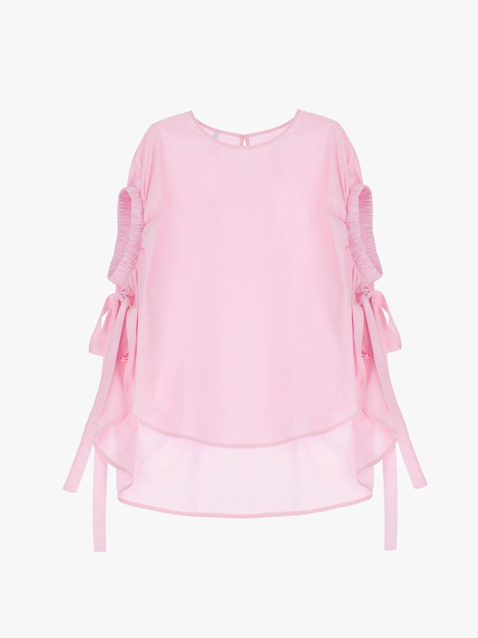 camicia girocollo coulisse CMY8JFP R SELECTED 