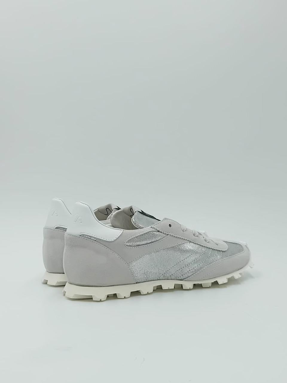 sneakers atletic 4656 SILVER AMA brand 