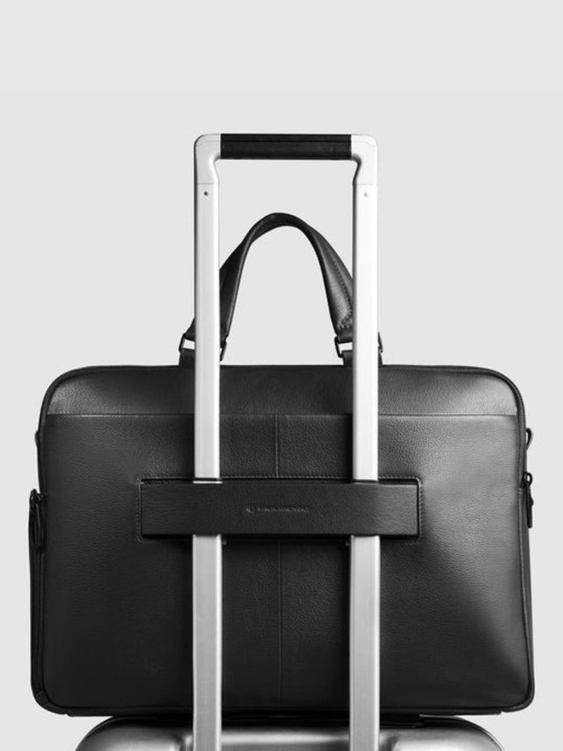 cattella 2 comparti CA6026W137 NERO PIQUADRO 