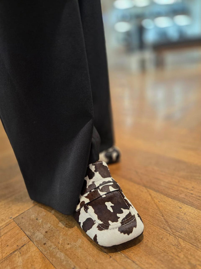 mocassino con passante forma asimmetrica BM1605X MUCCA BRUNO PREMI 