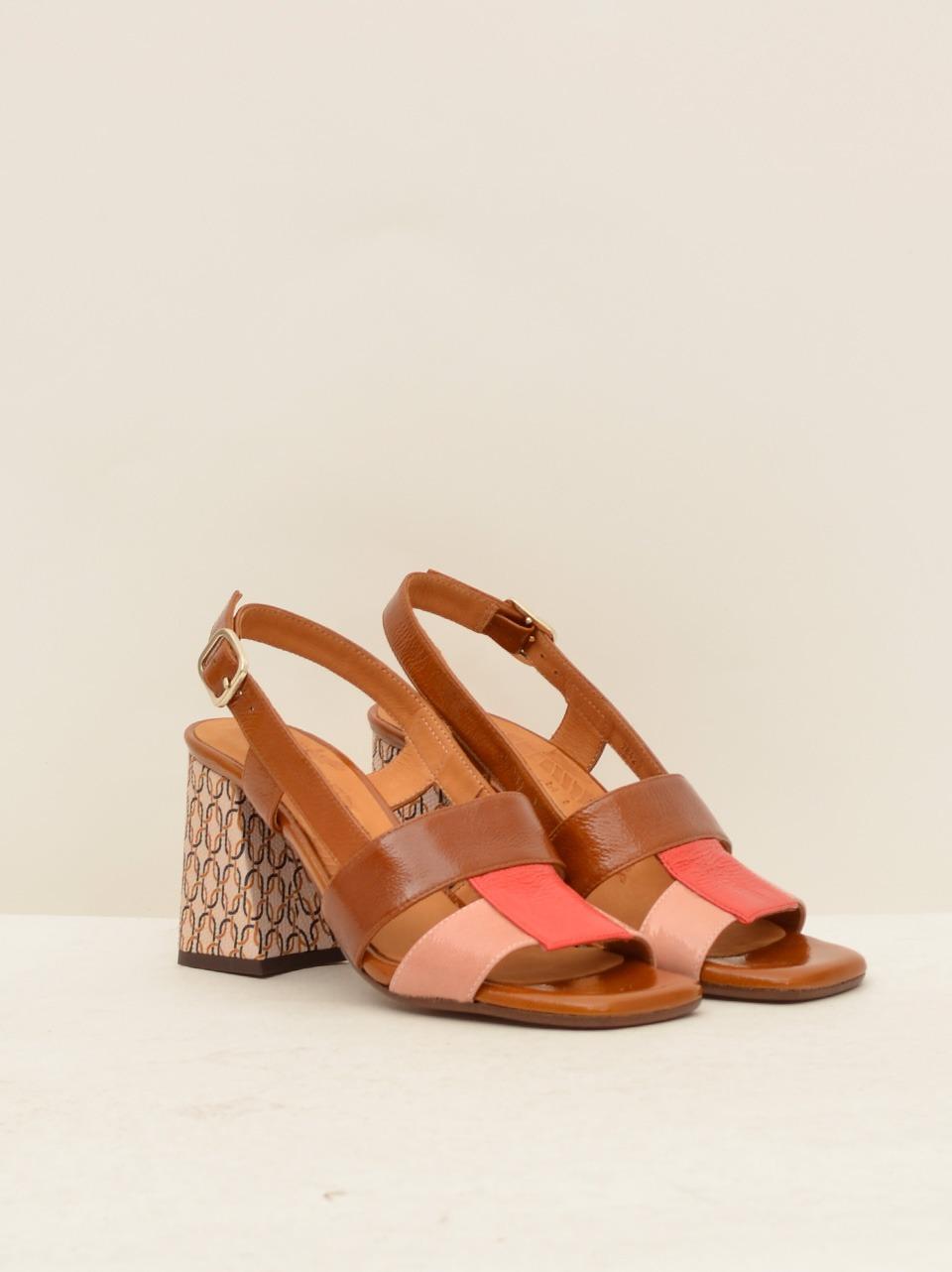 sandalo  tacco h 70mm PANYA CUOIO CHIE MIHARA 