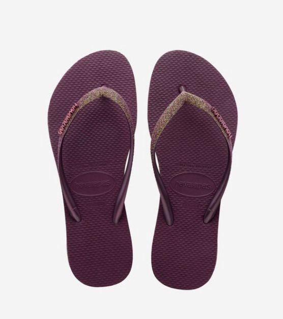  SLIM SPRKLE4146937 2967AUBERGINE havaianas 