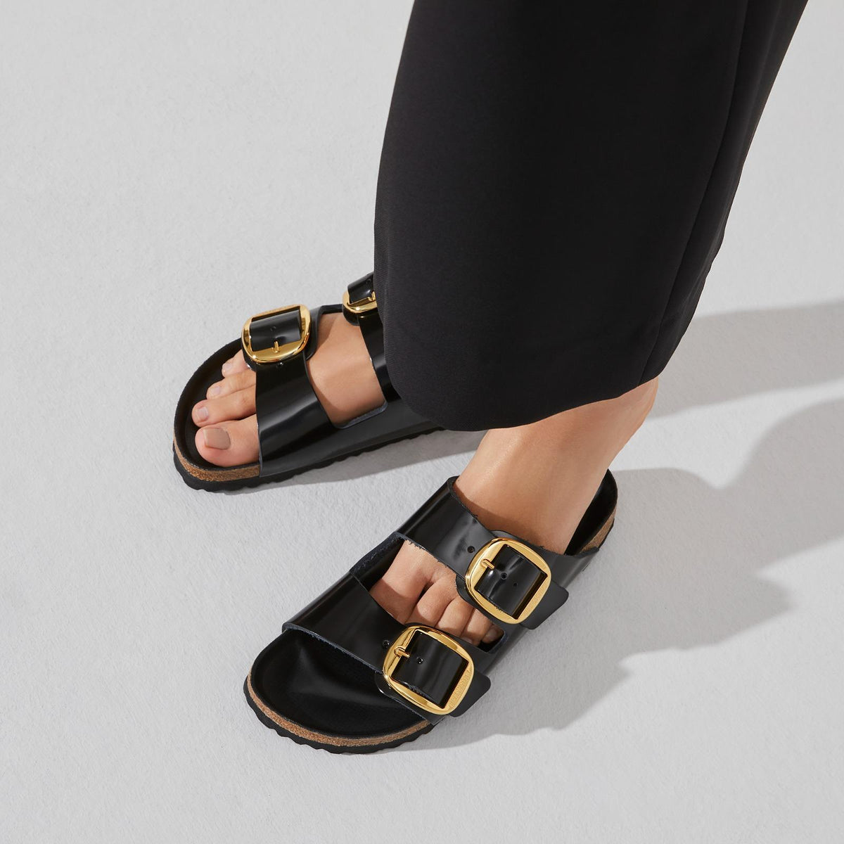 sabot arizona patent ARIZONA1019817 BLACK BIRKENSTOCK 