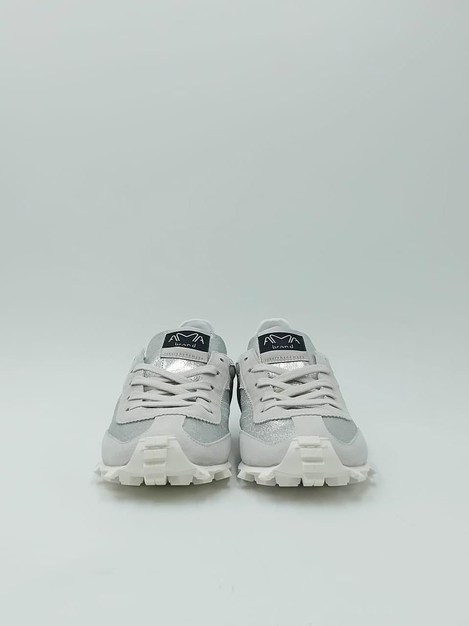 sneakers atletic 4656 SILVER AMA brand 