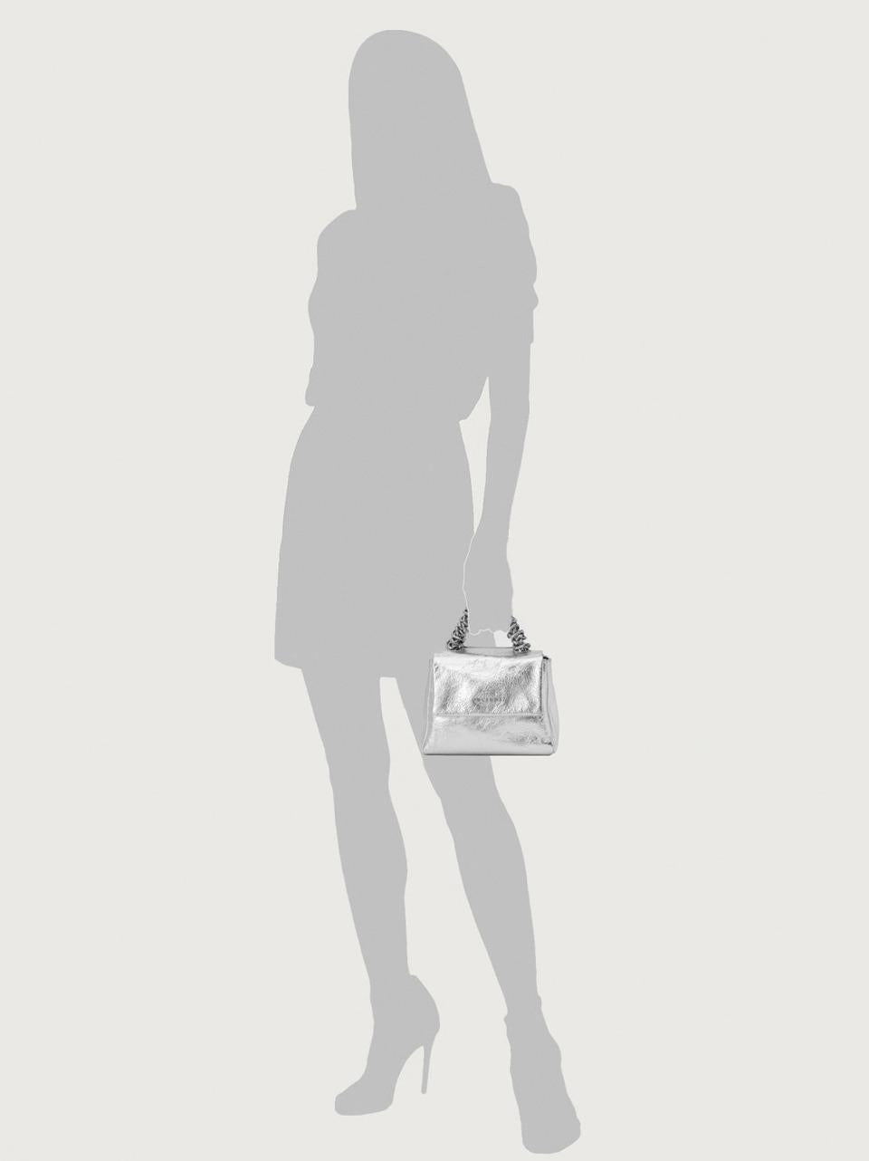 borsa sveva small B02019METAL ARGENTO ORCIANI 