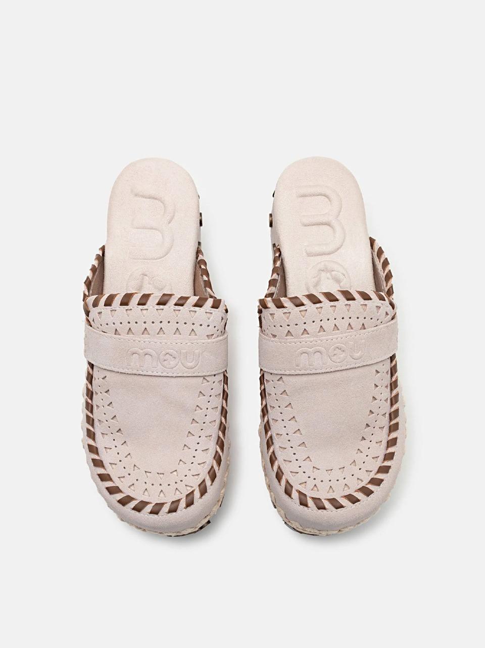 sabot con infilature 611004A CHALK MOU 