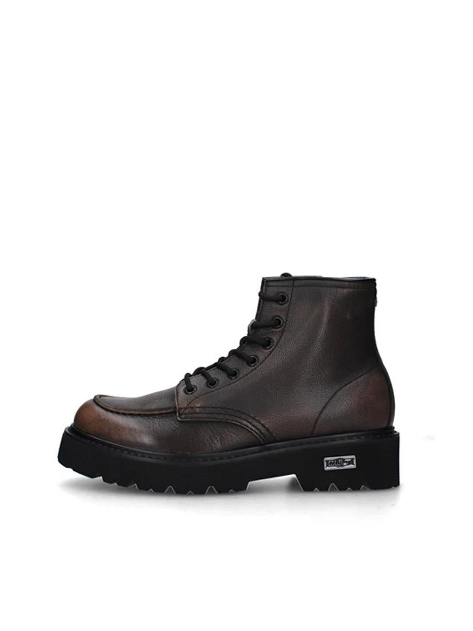 polacchino con zip CL4316 MARRONE CULT 