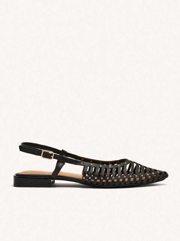 chanel flat laserato 74076-JERIKO NERO GIOSEPPO 