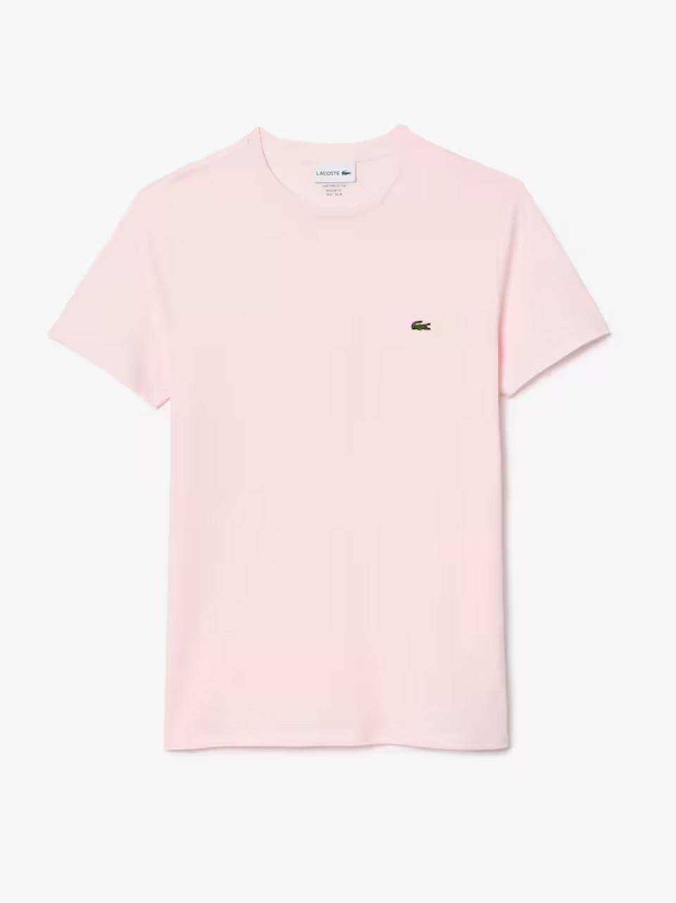 t shirt in pima TH6709 T03 LACOSTE 
