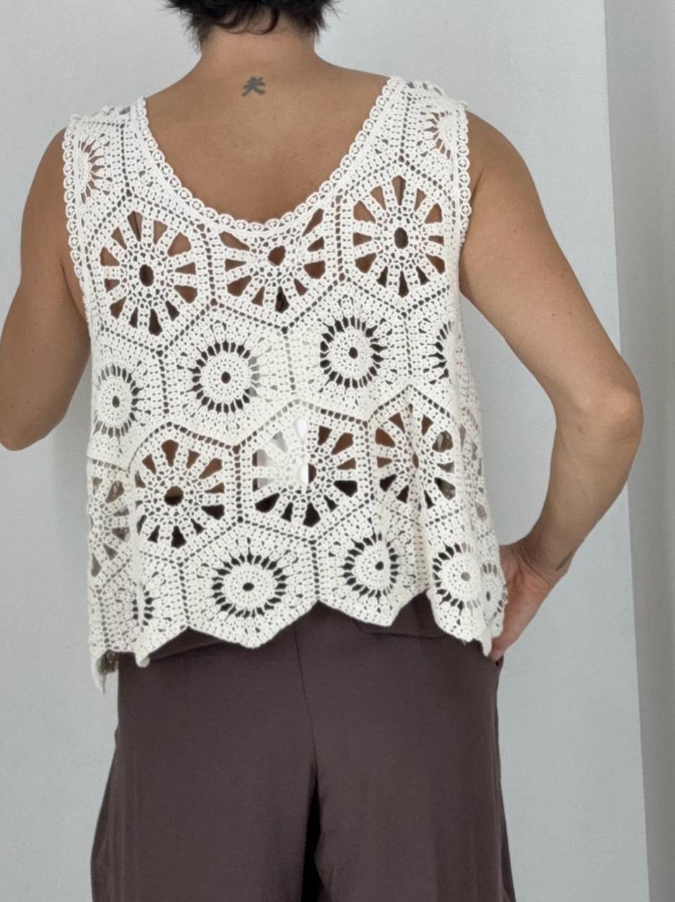 top crochet KA7519 N GLAMOROUS 