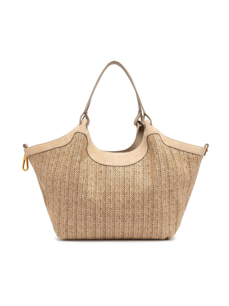 shopping dua grande paglia spigata BS12340 SABBIA GIANNI CHIARINI 