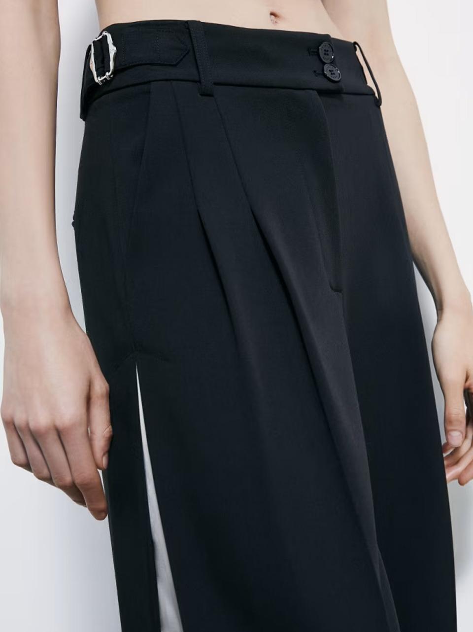 pantalone baloon  inserto 8P0793A498 N Patrizia pepe 