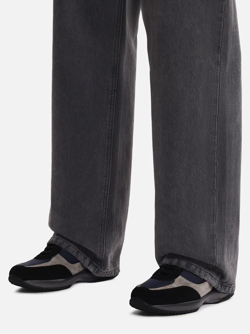 sneakers new interactive HXM00N0I980UGO418X NERO\GRIGIO HOGAN 