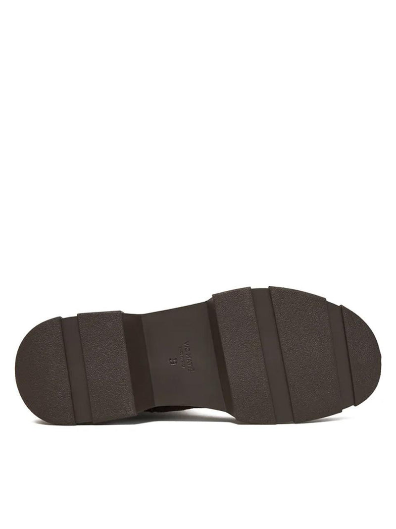 stivaletto con zip 4010 DARK BROWN VIC MATIE' 