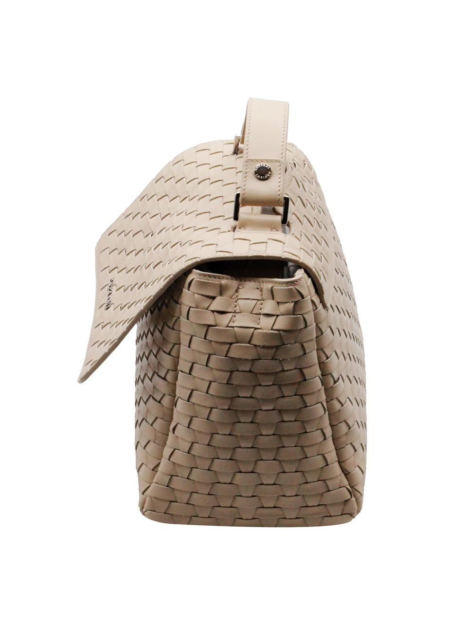 borsa sveva small B01999WOVEN AVORIO ORCIANI 