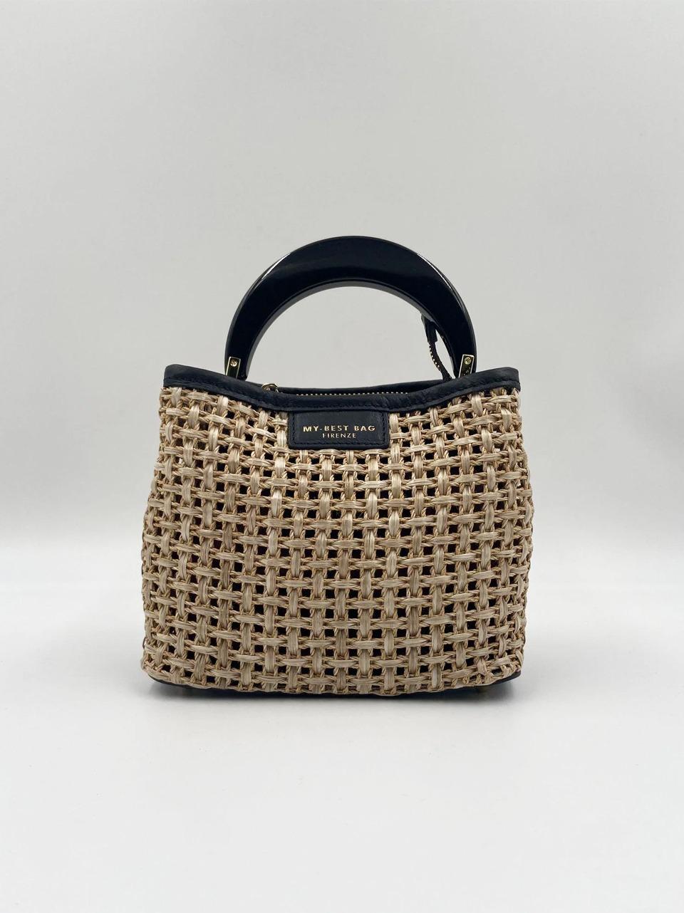 borsa secchiello  ingrid piccola 2042 NATURAL MY-BEST BAGS 