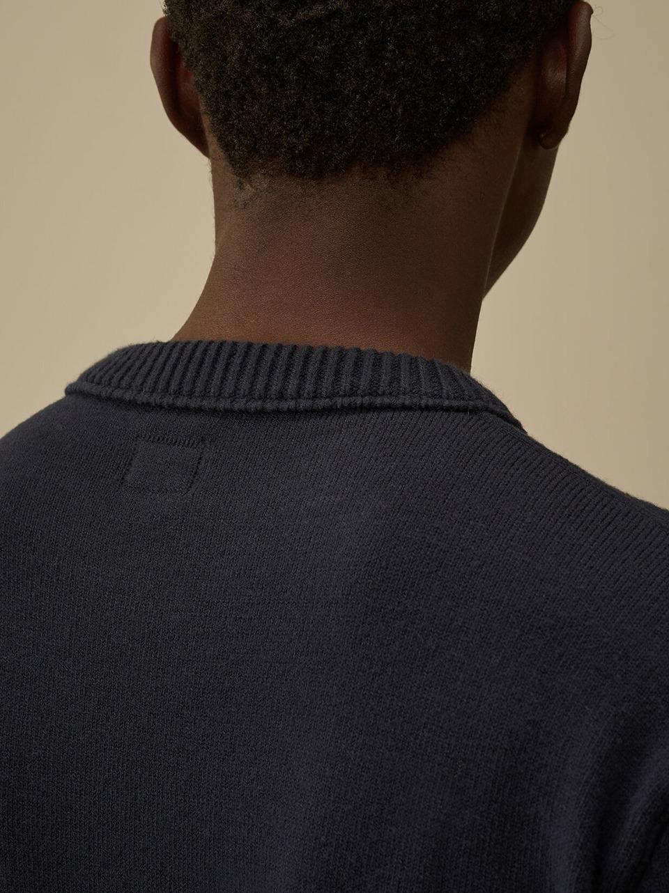 maglia cotone nylon stretch KN238A 110432A BL C.P COMPANY 