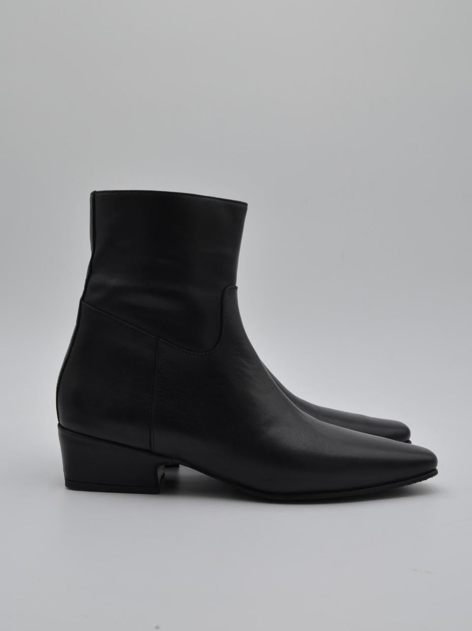 stivaletto tacc h 30mm 7835 NERO ATTIMO 