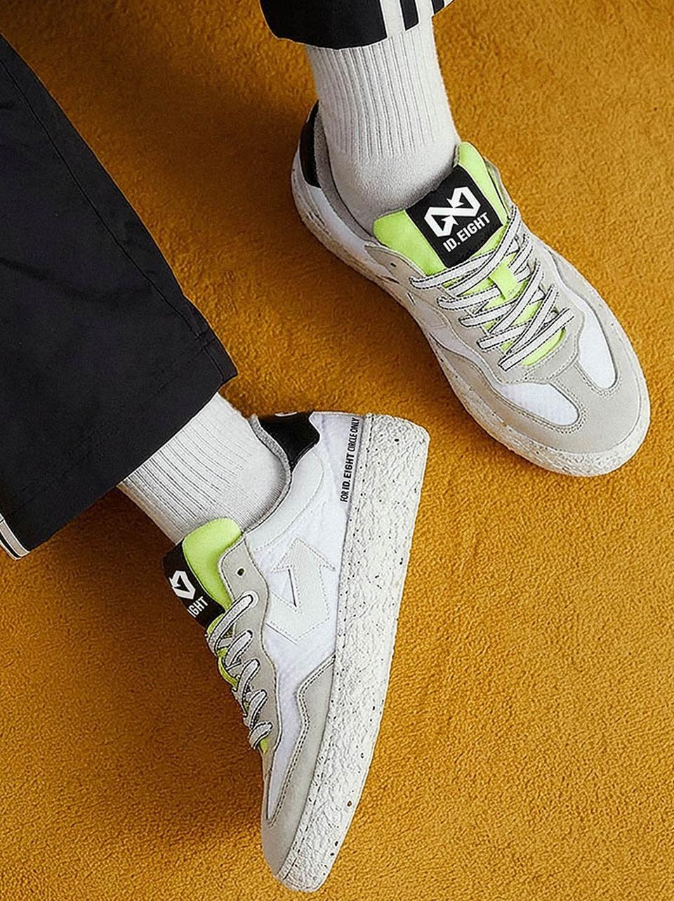 sneakers uriduri URIDURI WHITE CRINCLE ID.EIGHT 