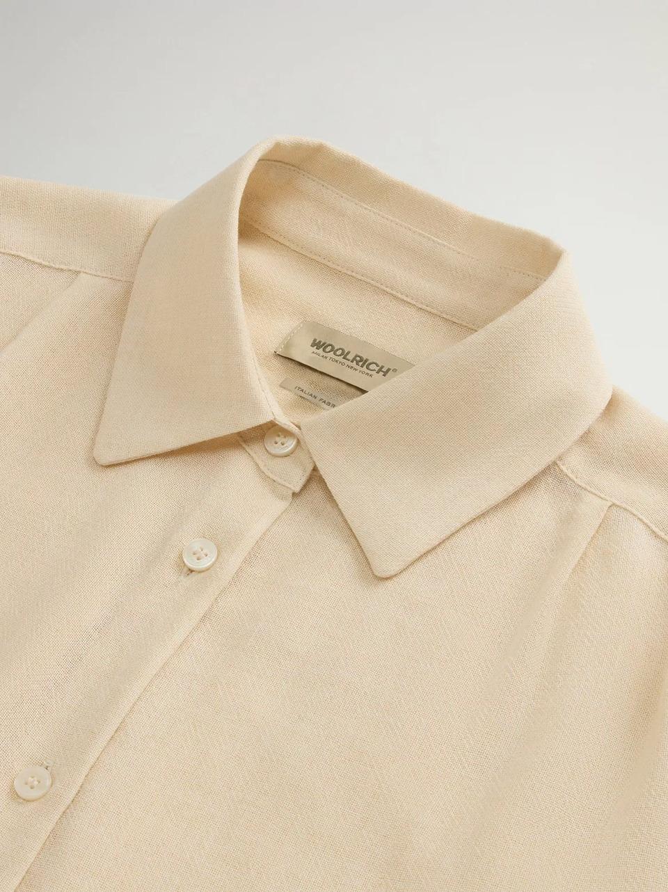 camicia garzata CFWWSI2000 FRUT 5037 MILKY WOOLRICH 